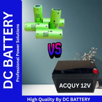 So sánh pin A123 M1A 26650 với acquy chì: dòng đề, độ bền, nhiệt độ và an toàn